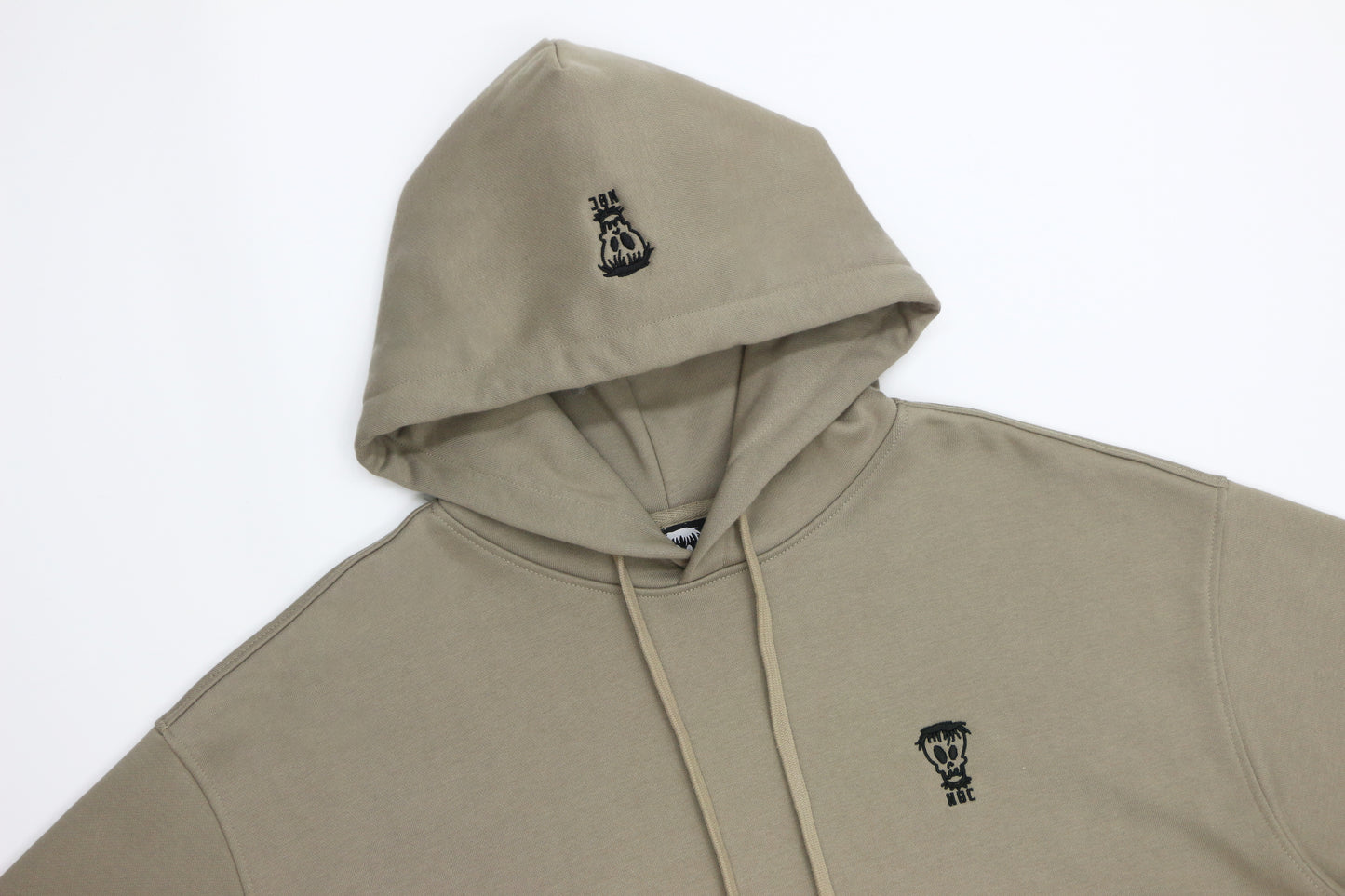 Nothing But Comfort French Terry Oversized Hoodie - Khaki