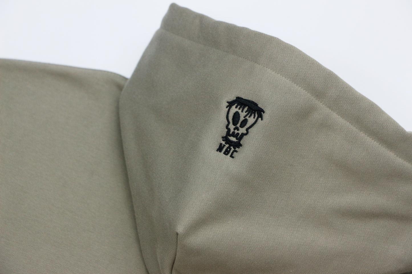 Nothing But Comfort French Terry Oversized Hoodie - Khaki