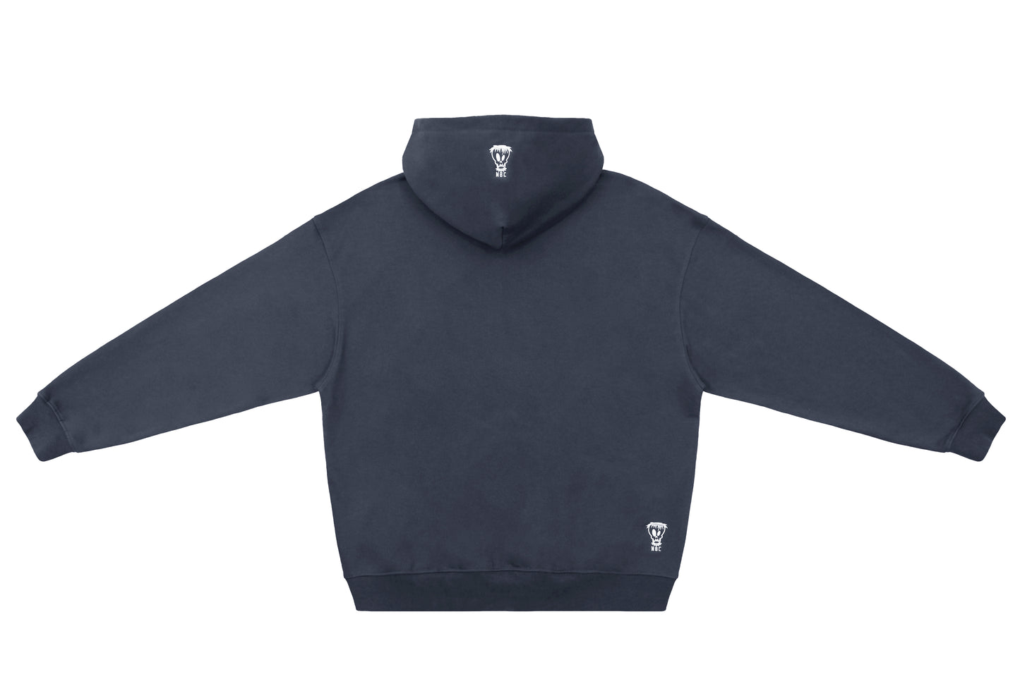 Nothing But Comfort French Terry Oversized Hoodie - Charcoal Grey