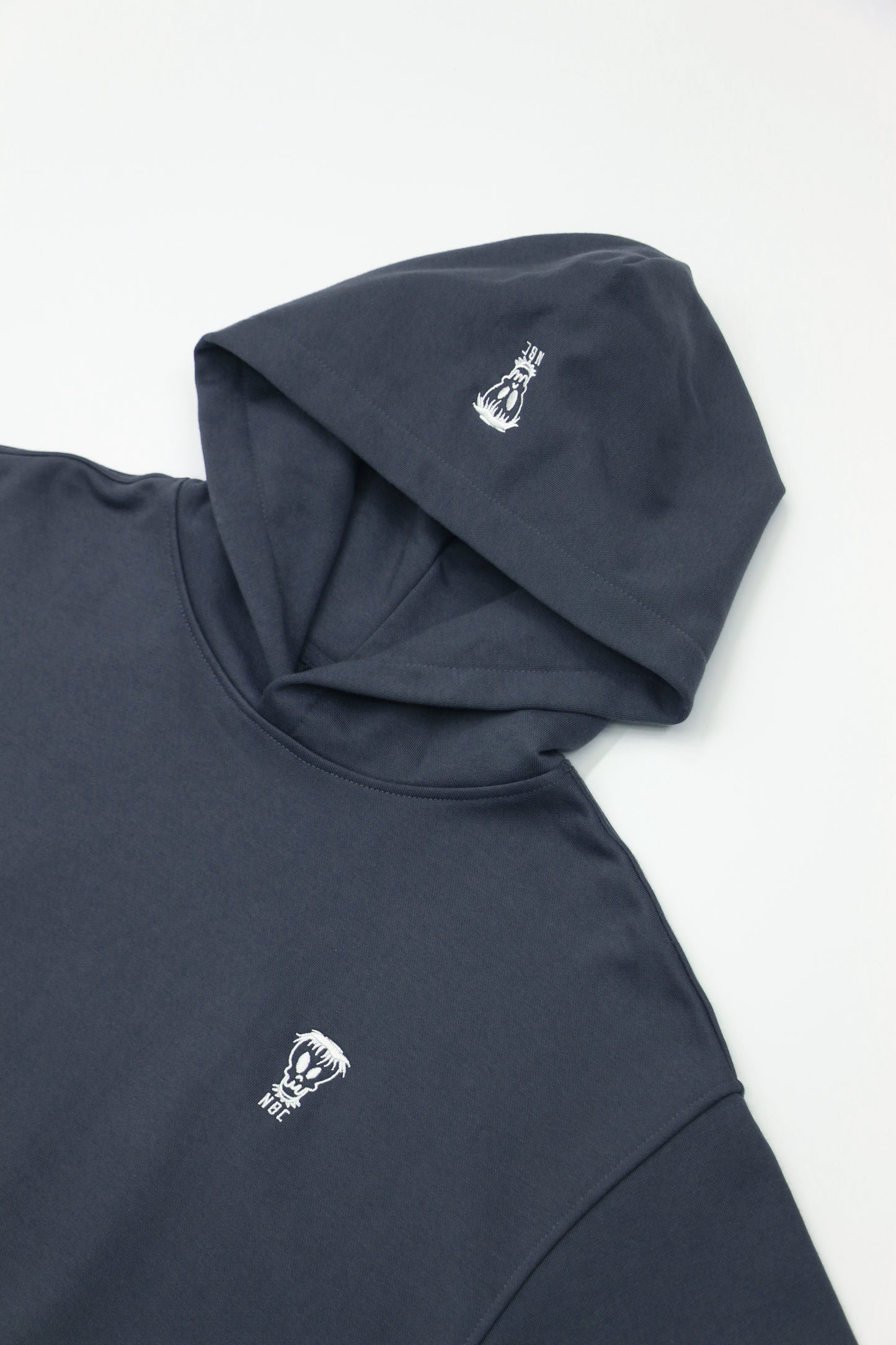 Nothing But Comfort French Terry Oversized Hoodie - Charcoal Grey