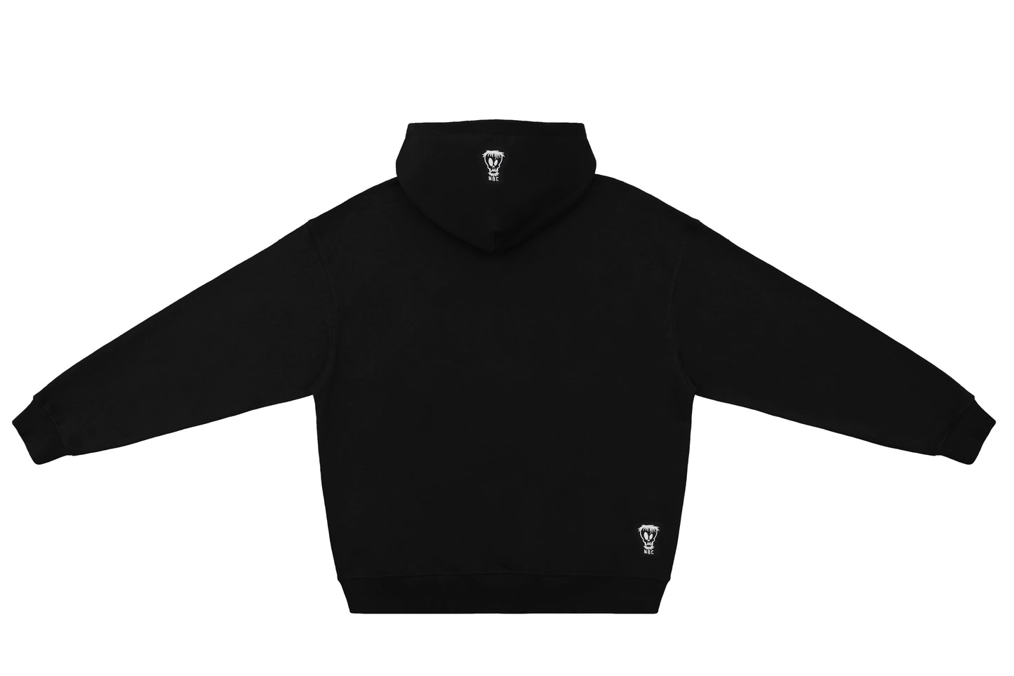 Nothing But Comfort French Terry Oversized Hoodie - Black