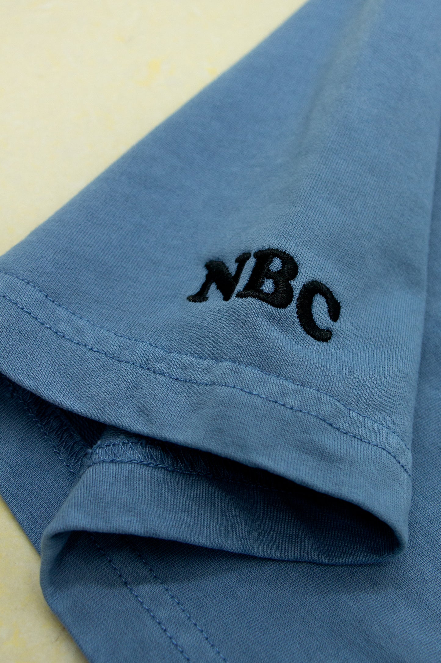 Nothing But Comfort French Terry Blue Vintage Wash Tee
