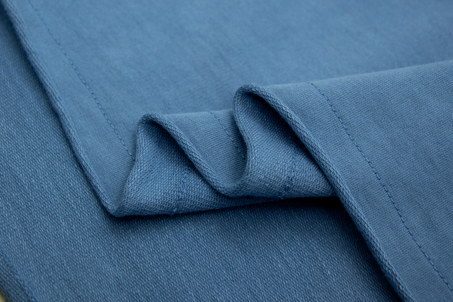 Nothing But Comfort French Terry Blue Vintage Wash Tee