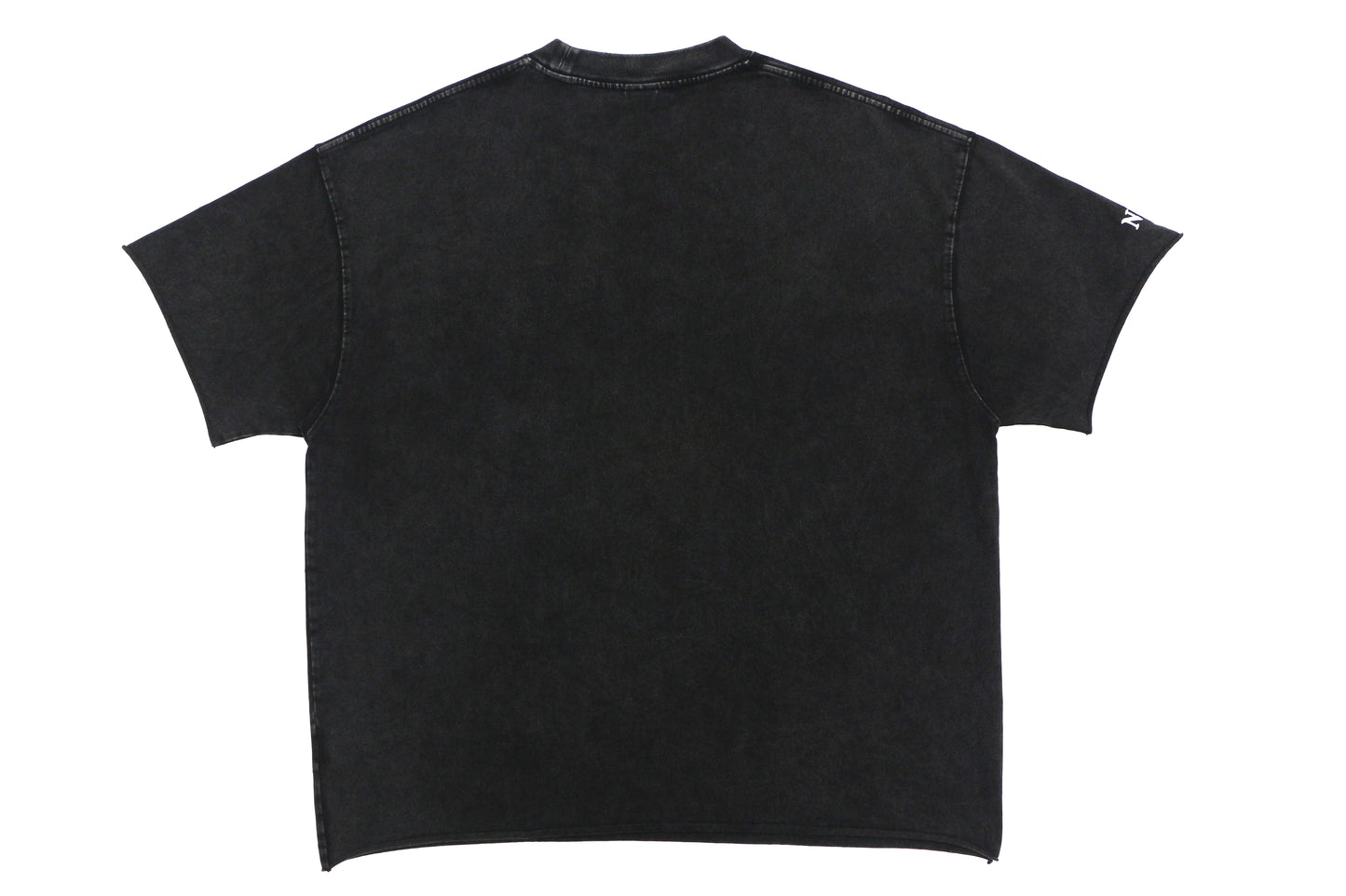 Nothing But Comfort French Terry Black Vintage Wash Tee