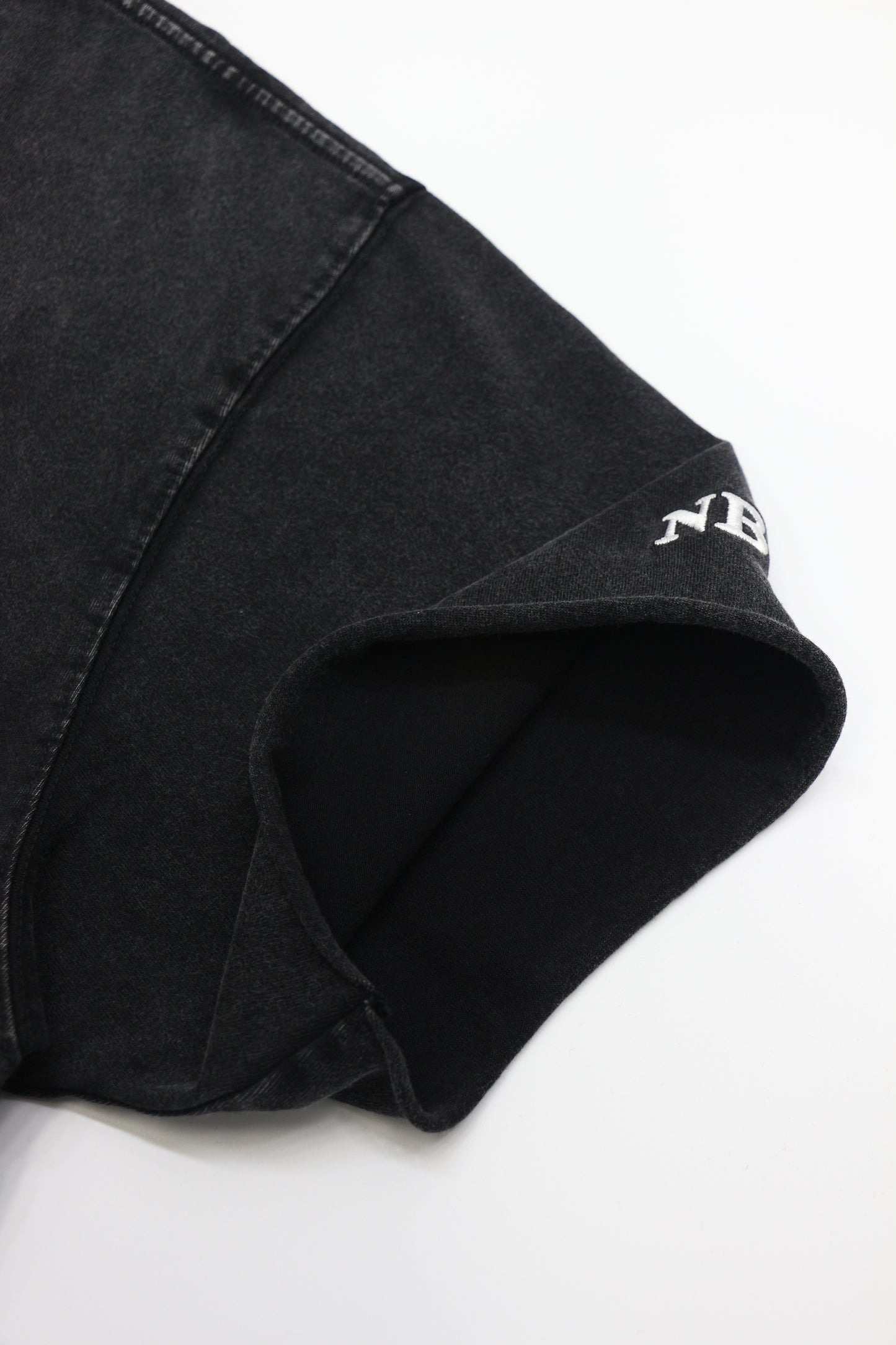 Nothing But Comfort French Terry Black Vintage Wash Tee
