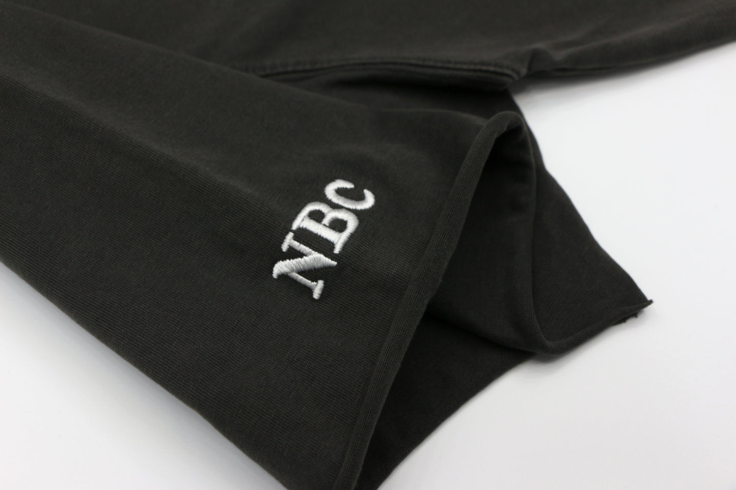 Nothing But Comfort French Terry Dark Gray Vintage Wash Tee