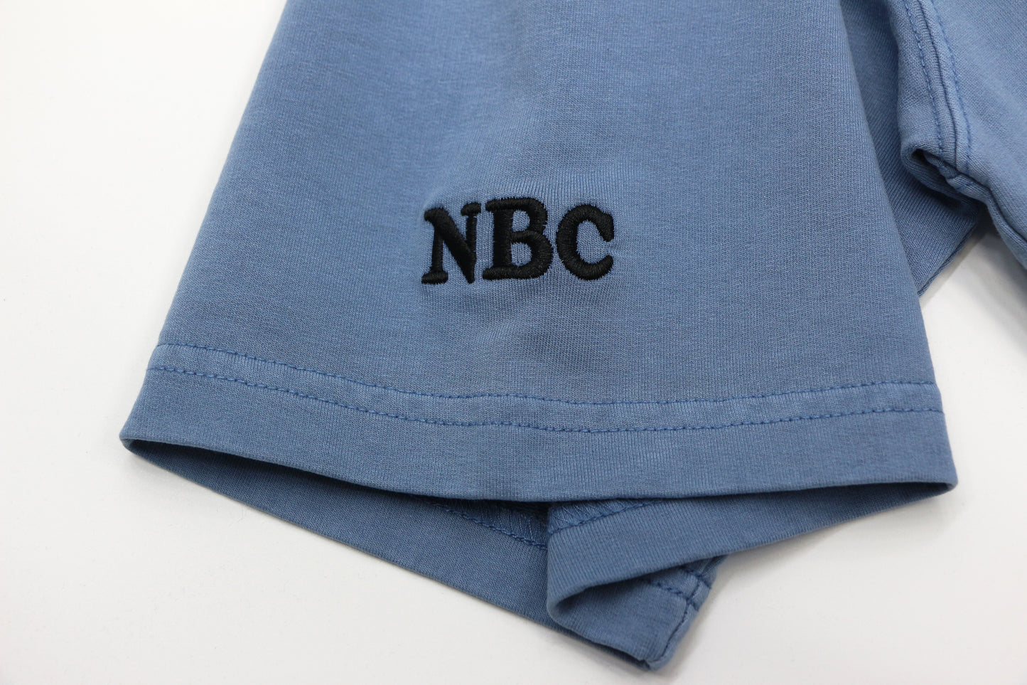 Nothing But Comfort French Terry Blue Vintage Wash Tee