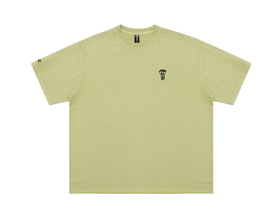Nothing But Comfort French Terry Cream Vintage Wash Tee