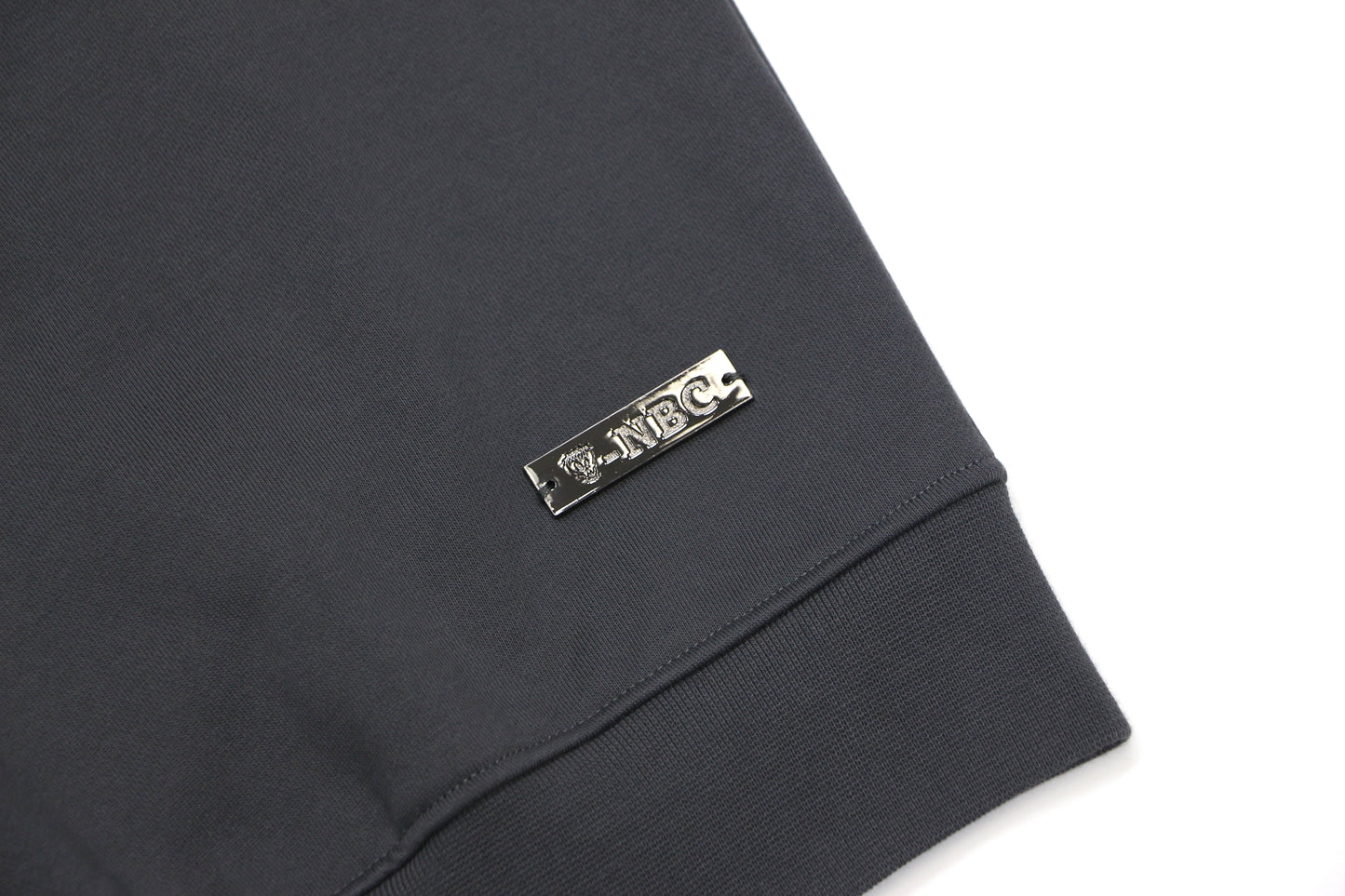 Nothing But Comfort Oversized French Terry Crew Neck - Charcoal Grey