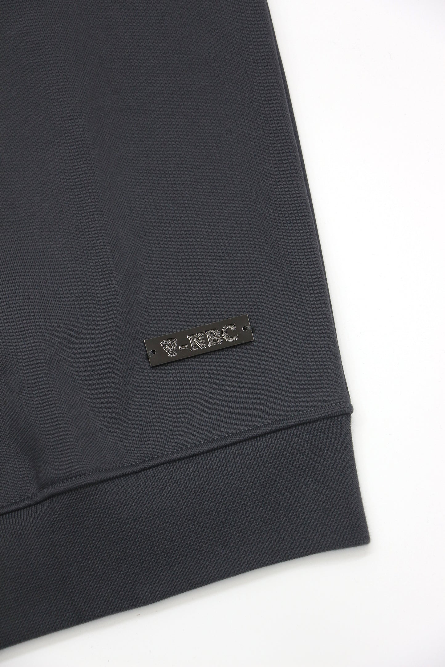 Nothing But Comfort Oversized French Terry Crew Neck - Charcoal Grey