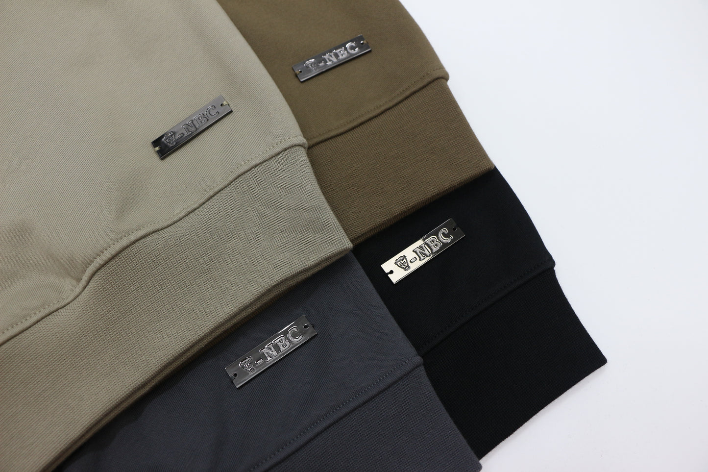 Nothing But Comfort Oversized French Terry Crew Neck Khaki