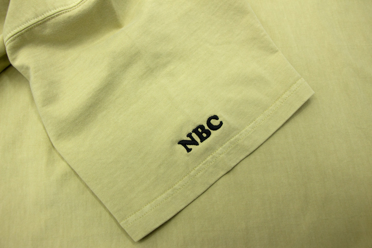 Nothing But Comfort French Terry Cream Vintage Wash Tee