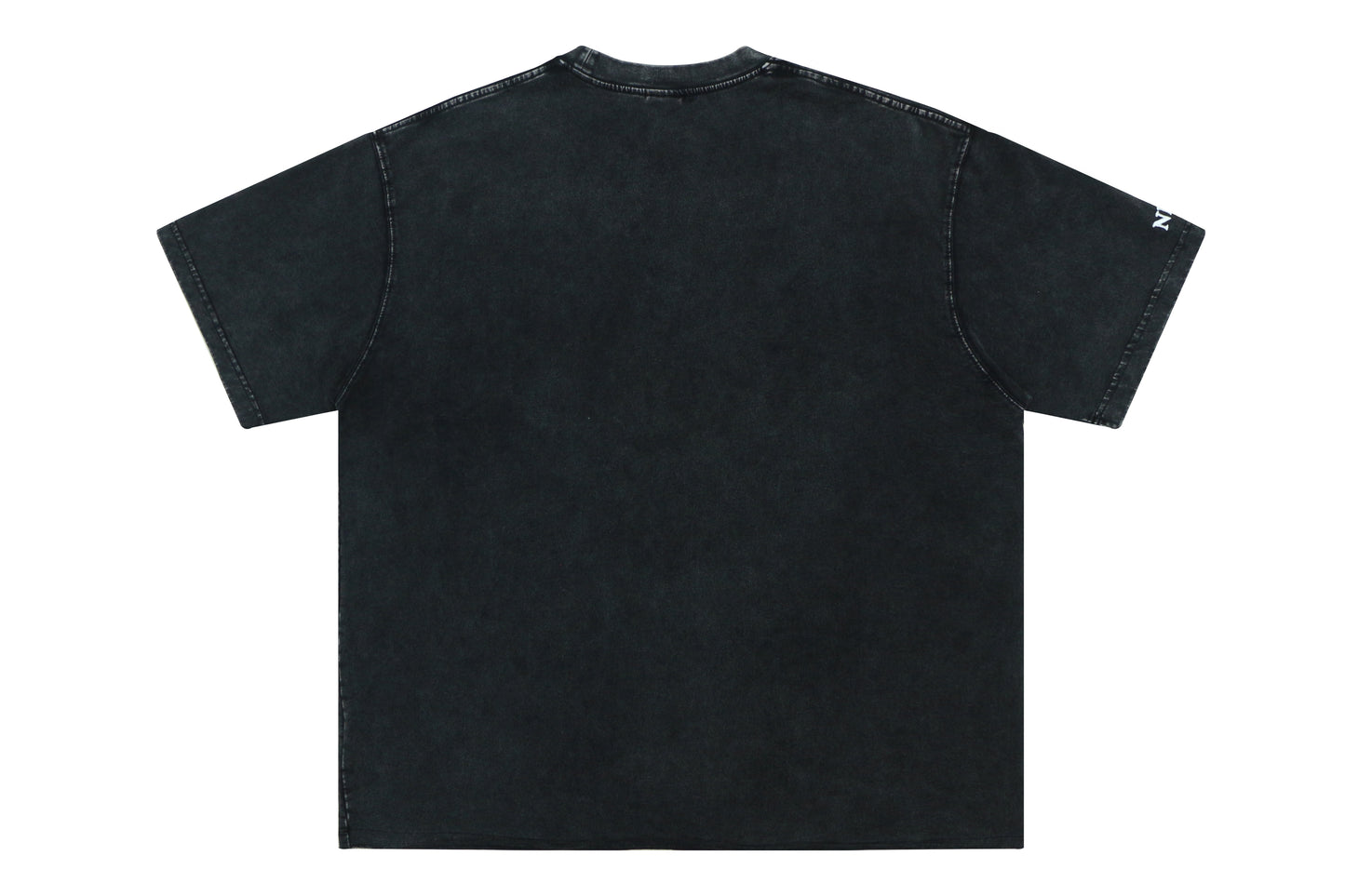 Nothing But Comfort French Terry Dark Gray Vintage Wash Tee