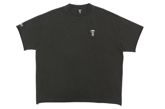 Nothing But Comfort French Terry Dark Gray Vintage Wash Tee
