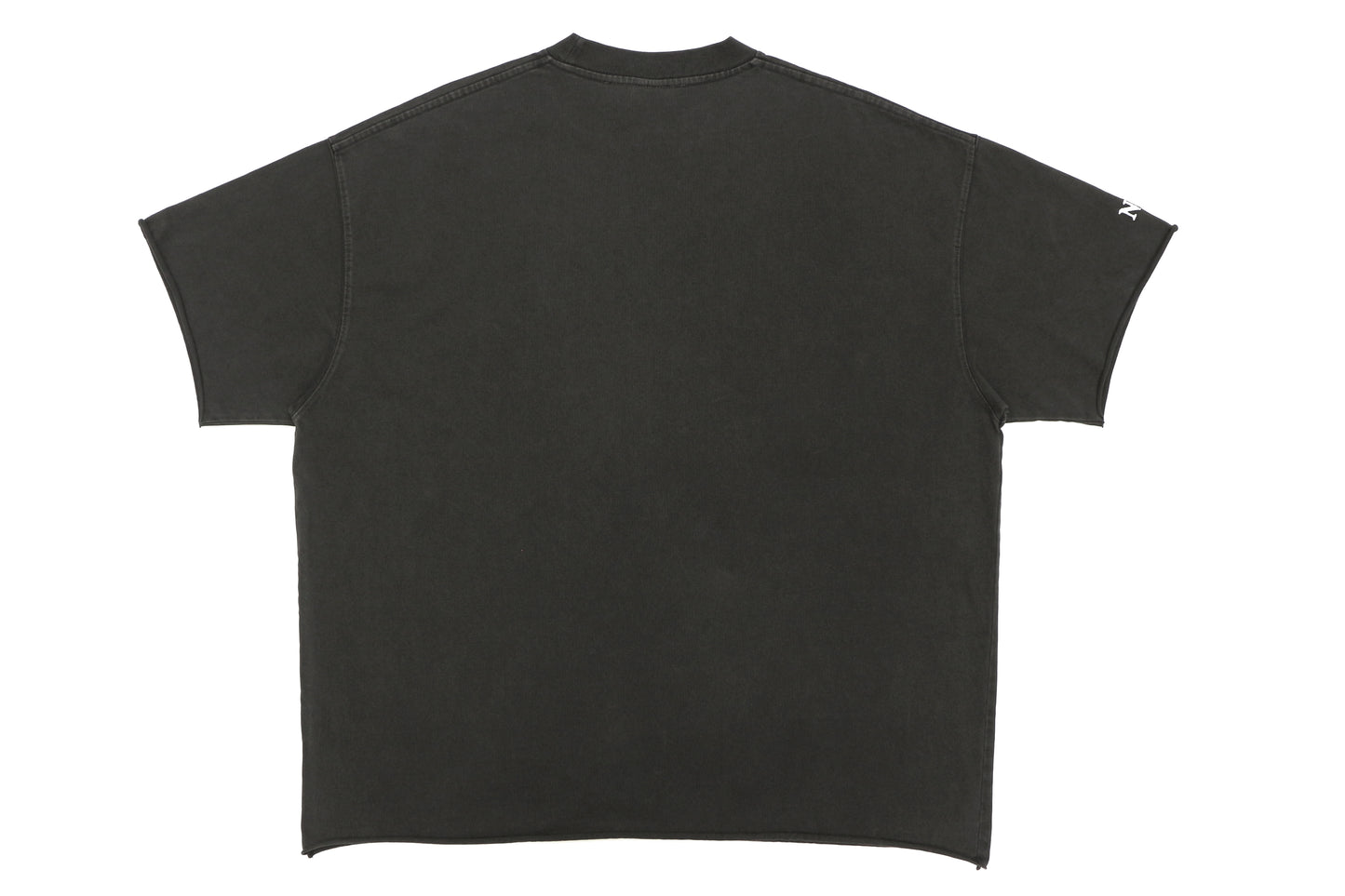 Nothing But Comfort French Terry Dark Gray Vintage Wash Tee
