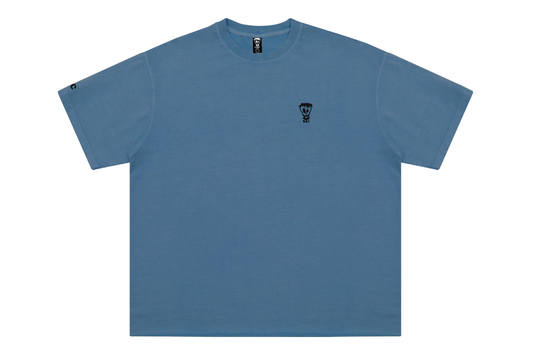 Nothing But Comfort French Terry Blue Vintage Wash Tee