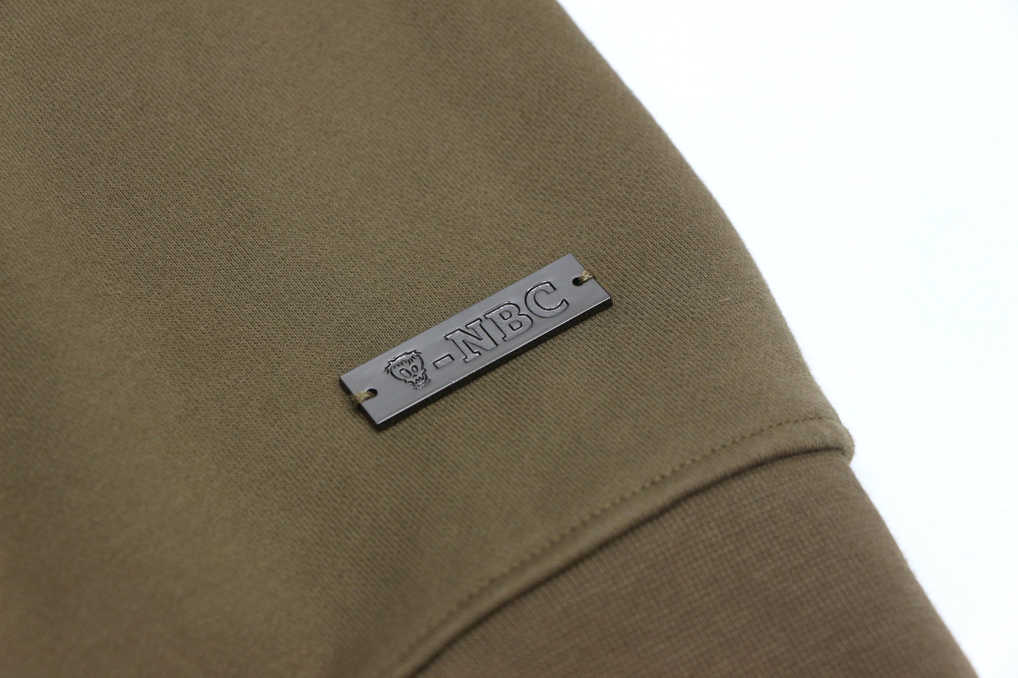 Nothing But Comfort Oversized French Terry Crew Neck - Brown