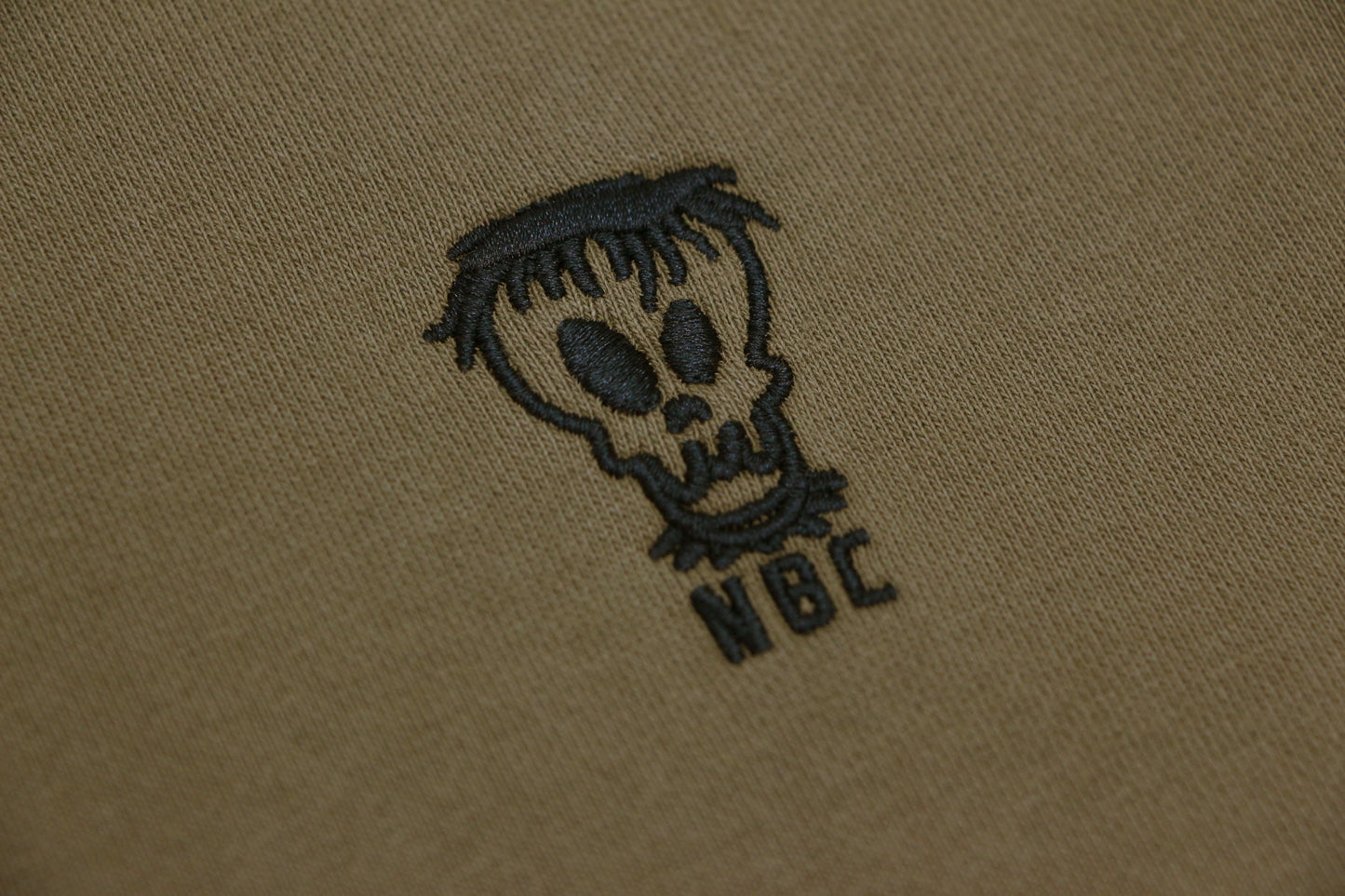 Nothing But Comfort Oversized French Terry Crew Neck - Brown