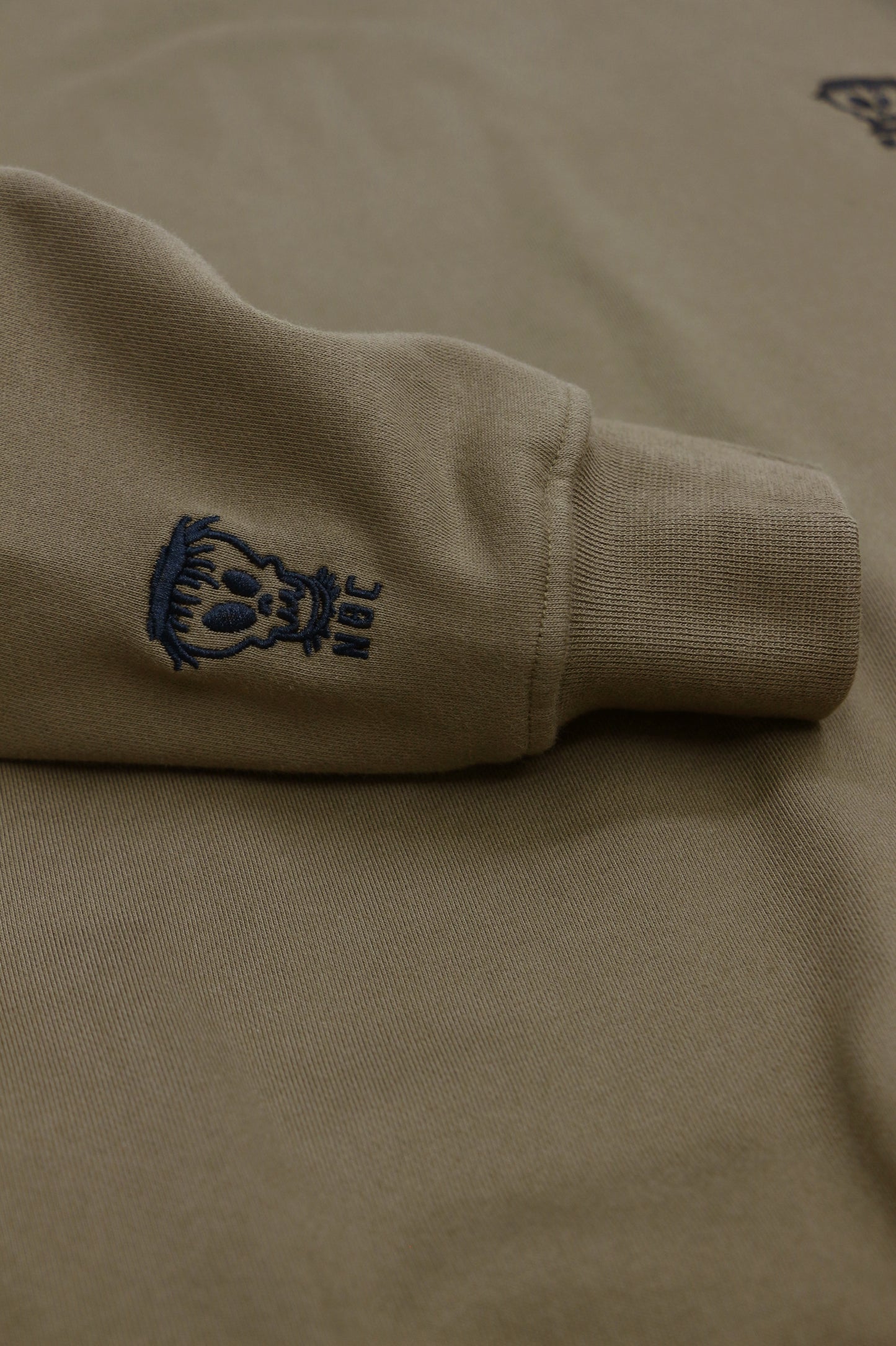Nothing But Comfort Oversized French Terry Crew Neck - Brown