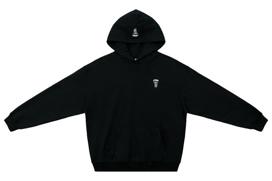 Nothing But Comfort French Terry Oversized Hoodie - Black