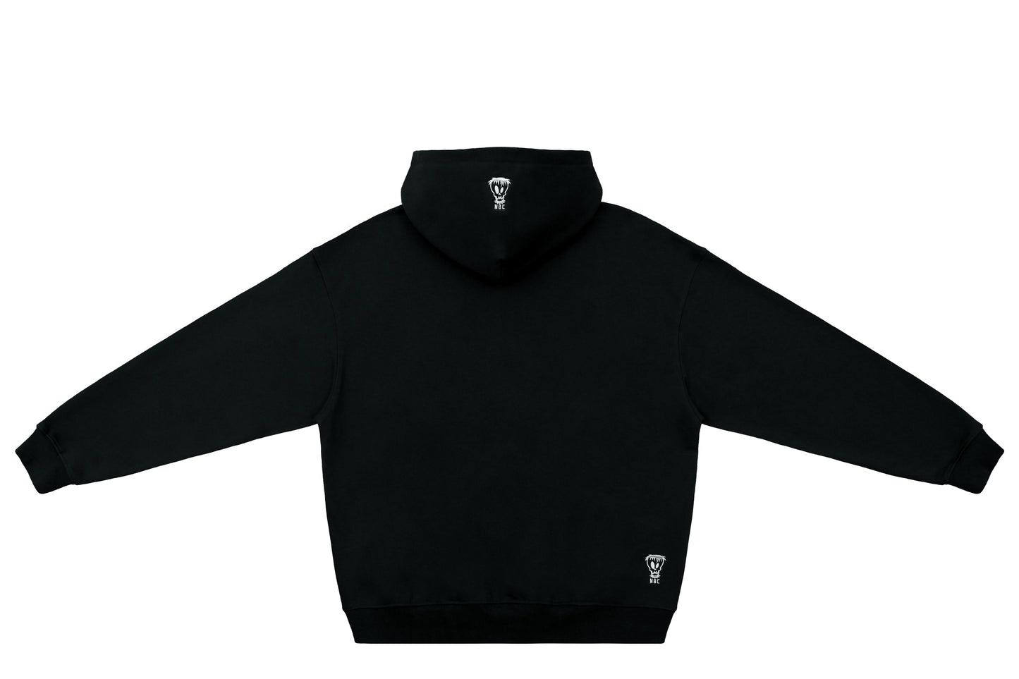 Nothing But Comfort French Terry Oversized Hoodie - Black